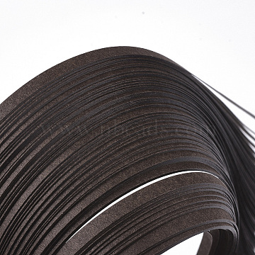 Quilling Paper Strips, Saddle Brown, 390x3mm, about 120strips/bag(X-DIY-J001-3mm-B25)