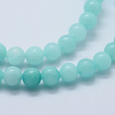 Natural & Dyed Jade Bead Strands(X-G-P370-02-8mm)-3