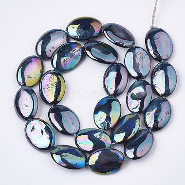 AB Color Freshwater Shell Beads Strands(X-SHEL-S274-39A)-2
