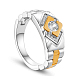 SHEGRACE 925 Sterling Silver Finger Ring(JR540A-04)-1