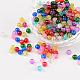 Mixed Crackle Glass Beads(X-CCG-Q001-4mm-M)-1