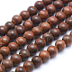 Natural Rosewood Beads Strands(WOOD-P011-06-8mm)-2