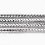 Tarnish Resistant 304 Stainless Steel Round Snake Chains, with Spool, Soldered, Stainless Steel Color, 1.5x1.5mm, about 32.8 Feet(90m)/roll(CHS-K007-06C-01)