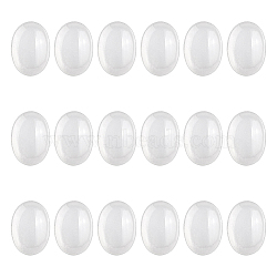 18Pcs Opalite Cabochons, Oval, 25x18x6~7mm(G-FG0001-02)