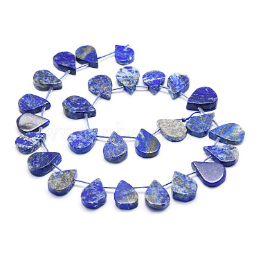 Natural Lapis Lazuli Beads Strands(G-E569-R10)-2