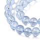 Backfarbe transparente Glasperlen(X1-DGLA-N006-8mm-12)-3
