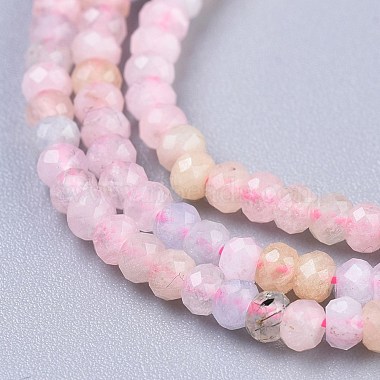 Natural Morganite Beads Strands(X-G-R475-009)-3