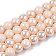plaquer des brins de perles de verre opaques(GLAA-T032-P6mm-AB09)-1