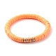 Synthetic Hematite & Polymer Clay Hieishi Stretch Bracelets Set for Women(BJEW-JB07430)-6