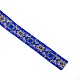 Ethnic Style Embroidery Polyester Ribbons(OCOR-WH0066-07A)-3