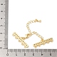 Brass Micro Pave Cubic Zirconia Chain Extender(KK-L216-004D-G)-3