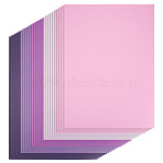 30Pcs 5 Colors Rectangle Craft Paper, for DIY Craft, Mixed Color, 295x210x0.2mm, 6pcs/color(DIY-TAC0025-28)
