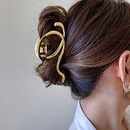 Hollow Alloy Large Claw Hair Clips, for Women Girls Thick Hair, Golden, 115x55mm(PW23022873709)