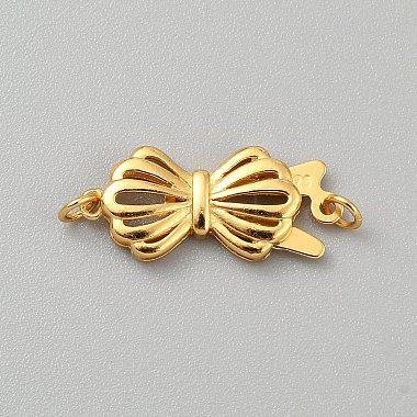 925 Sterling Silver Box Clasps(STER-WH0004-062G)-1