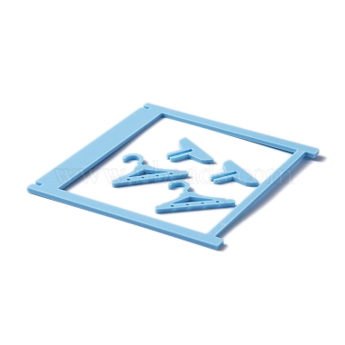 アクリル製イヤリングスタンドセット(EDIS-WH0006-39A)-3