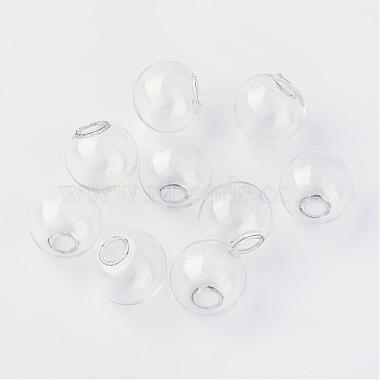 10mm Clear Round Glass Beads