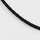 Плетеные кожаные шнуры для изготовления ожерелий(NCOR-D002-17A)-2