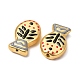 Baking Paint Glass Enamel Beads(GLAA-B035-01F)-2