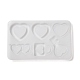 Heart Shape Quicksand DIY Silicone Mold(DIY-K073-10A)-2