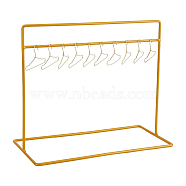 10Pcs Mini Iron Doll Clothes Hangers & 1Pc Doll Clothes Storage Rack, Mixed Color, 24~121x40~252x1~205mm(DIY-FH0006-65)