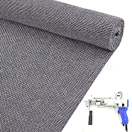 Tufting Cloth Backing Fabric, Self-adhesive Fabric, for Tufting Gun, Rug Punching Needle, 190x110x0.1cm(DIY-WH0304-735A)