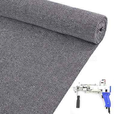 Dark Gray Cloth Self-adhesive Fabric