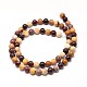 Natural Mookaite Round Bead Strands(G-P072-34-12mm)-2