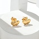 304 Stainless Steel Stud Earrings for Women(STAS-Z117-16G-01)-1