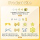 100Pcs 18 Styles Transparent & Opaque Acrylic Beads(MACR-FS0002-40)-4
