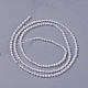 Cubic Zirconia Beads Strands(G-F596-48I-3mm)-2