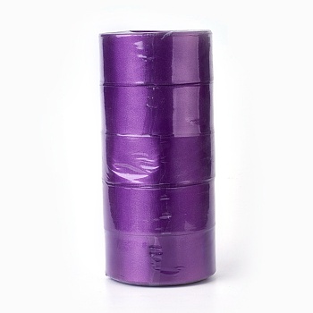 Valentines Day Gifts Boxes Packages Single Face Satin Ribbon, Polyester Ribbon, Purple, 1-1/2 inch(37mm)