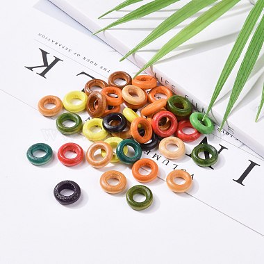 Donut Wooden Linking Rings(X-WOOD-Q014-12mm-M-LF)-2