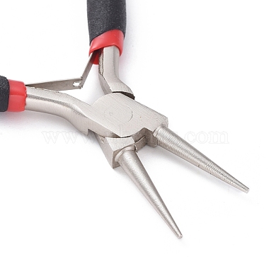 5 inch Carbon Steel Rustless Round Nose Pliers for Jewelry Making Supplies(P035Y-1)-5