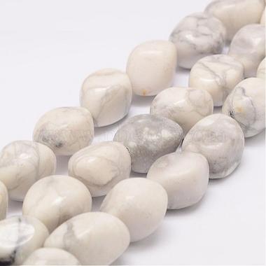 18mm Nuggets Howlite Beads