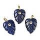 Dyed Natural Lapis Lazuli Pendants(GG-CBA105B-01L-G)-1