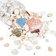 бусины из натуральных ракушек и бусины из морского стекла(SSHEL-PH0001-11)-1