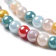 Opaque Electroplate Glass Beads Strands(X-GLAA-P056-4mm-A01)-3