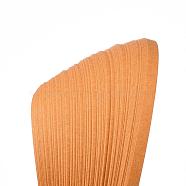 Quilling Paper Strips, Sandy Brown, 39x0.3cm(DIY-J001-3mm-B28)