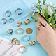 16Pcs 16 Style Titanium Steel Grooved Finger Ring for Women(RJEW-UN0002-62)-4