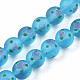 Handmade Frosted Lampwork Beads Strands(LAMP-N021-39B)-1