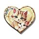 Mother's Day Theme Wooden Pendants(FIND-Z031-01C)-1