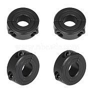 Aluminum Alloy Diaphragm Rings, Fixed Ring, Retainer Ring, Bearing Accessories, Electrophoresis Black, 26x28x11mm, Inner Diameter: 10x11mm(FIND-WH0126-91B)