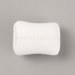 Mini Handmade Polymer Clay Imitation Marshmallow Model, Artificial Candy, for Dollhouse Accessories Pretending Prop Decorations, White, 23.5x28x20mm(CLAY-WH0008-04D)