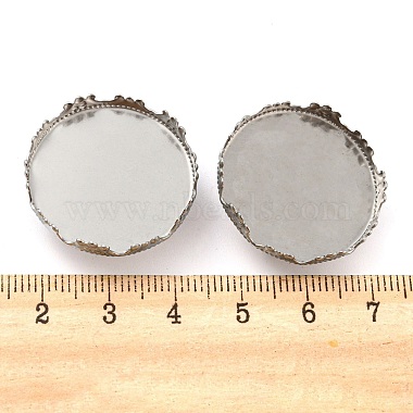 304 Stainless Steel Brooch Base Settings(FIND-D035-02C-P)-3