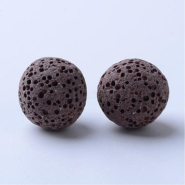 Unwaxed Natural Lava Rock Beads(G-F325-10mm-M)-3