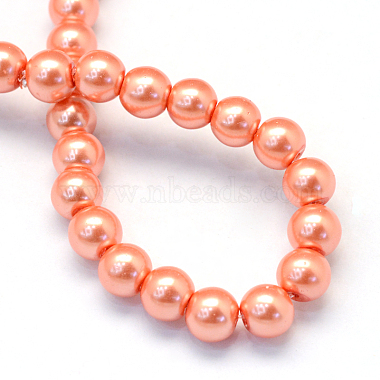 Baking Painted Glass Pearl Bead Strands(HY-Q003-3mm-77)-4