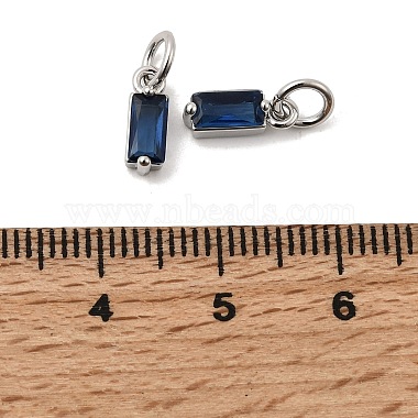Brass Pave Cubic Zirconia Charms(KK-F894-13P-01)-3