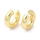 Rack Plating Brass Round Cuff Earrings(EJEW-R150-16G)-1