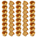 40Pcs Aluminum Candle Cups, for Candle Making Tools, Orange, 29x16mm(AJEW-CA0004-53A)