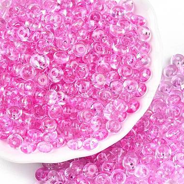 Spray Painted Transparent Glass Seed Beads(SEED-T007-05C)-3